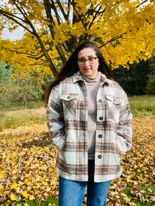 Button Up, Plaid Jacket