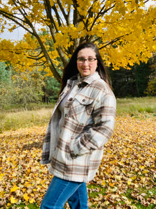 Button Up, Plaid Jacket