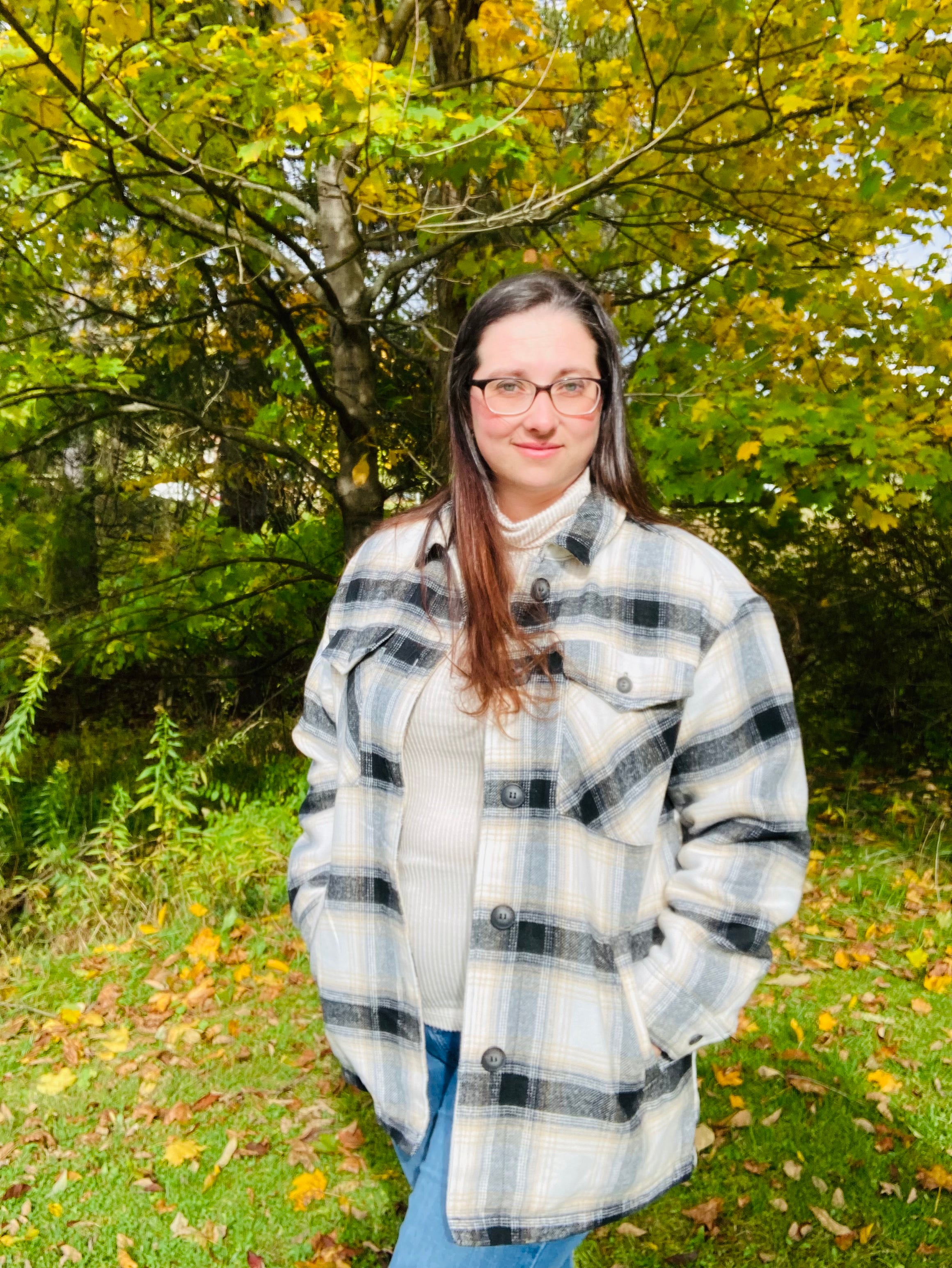 Button Up, Plaid Jacket