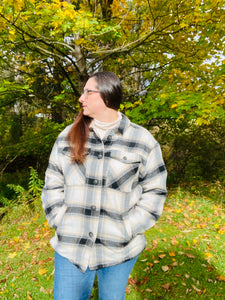 Button Up, Plaid Jacket