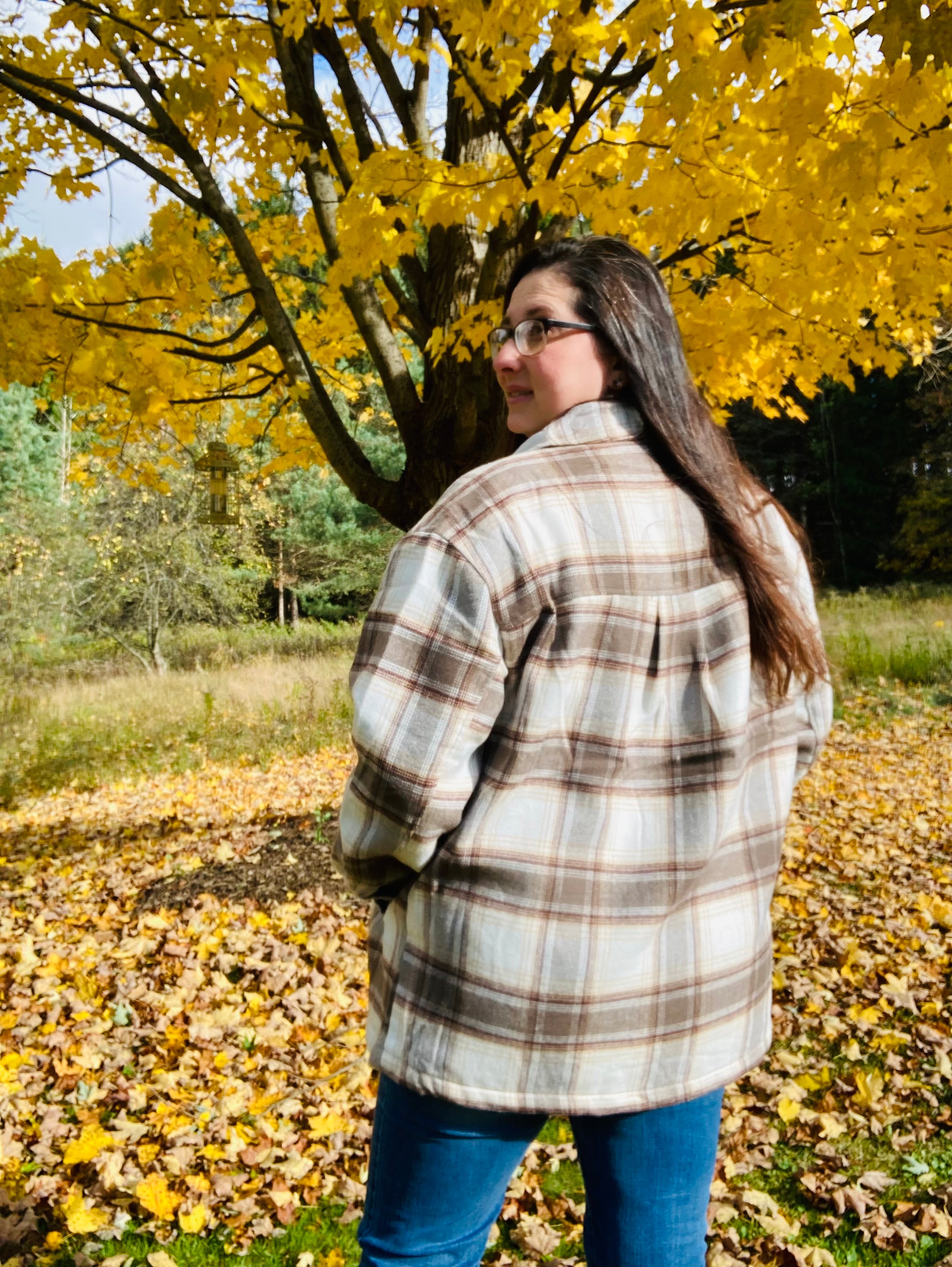 Button Up, Plaid Jacket