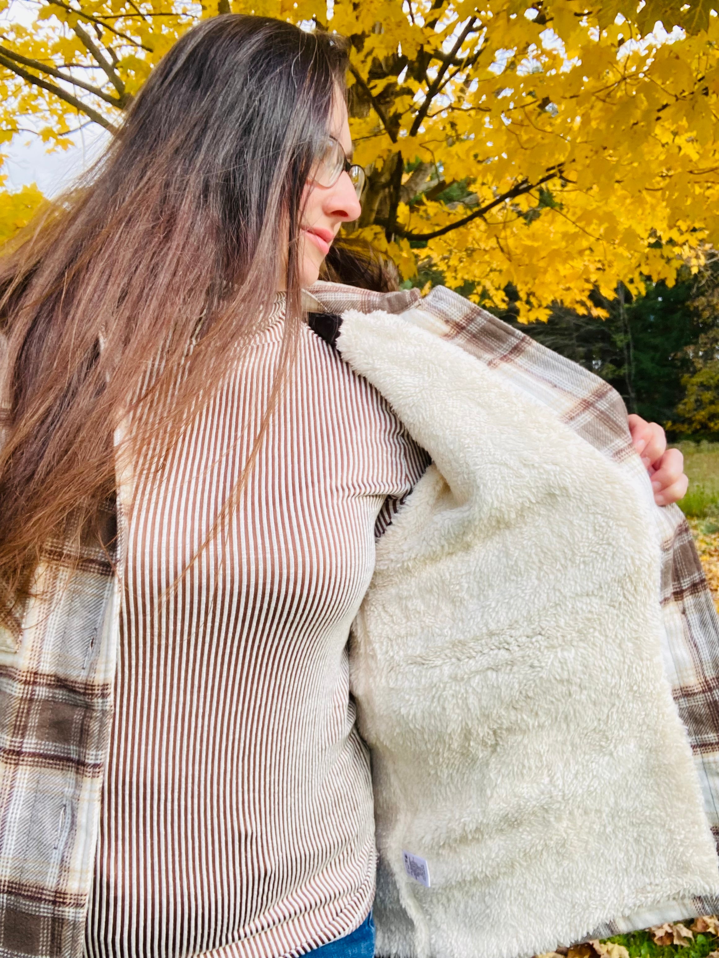 Button Up, Plaid Jacket