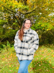 Button Up, Plaid Jacket