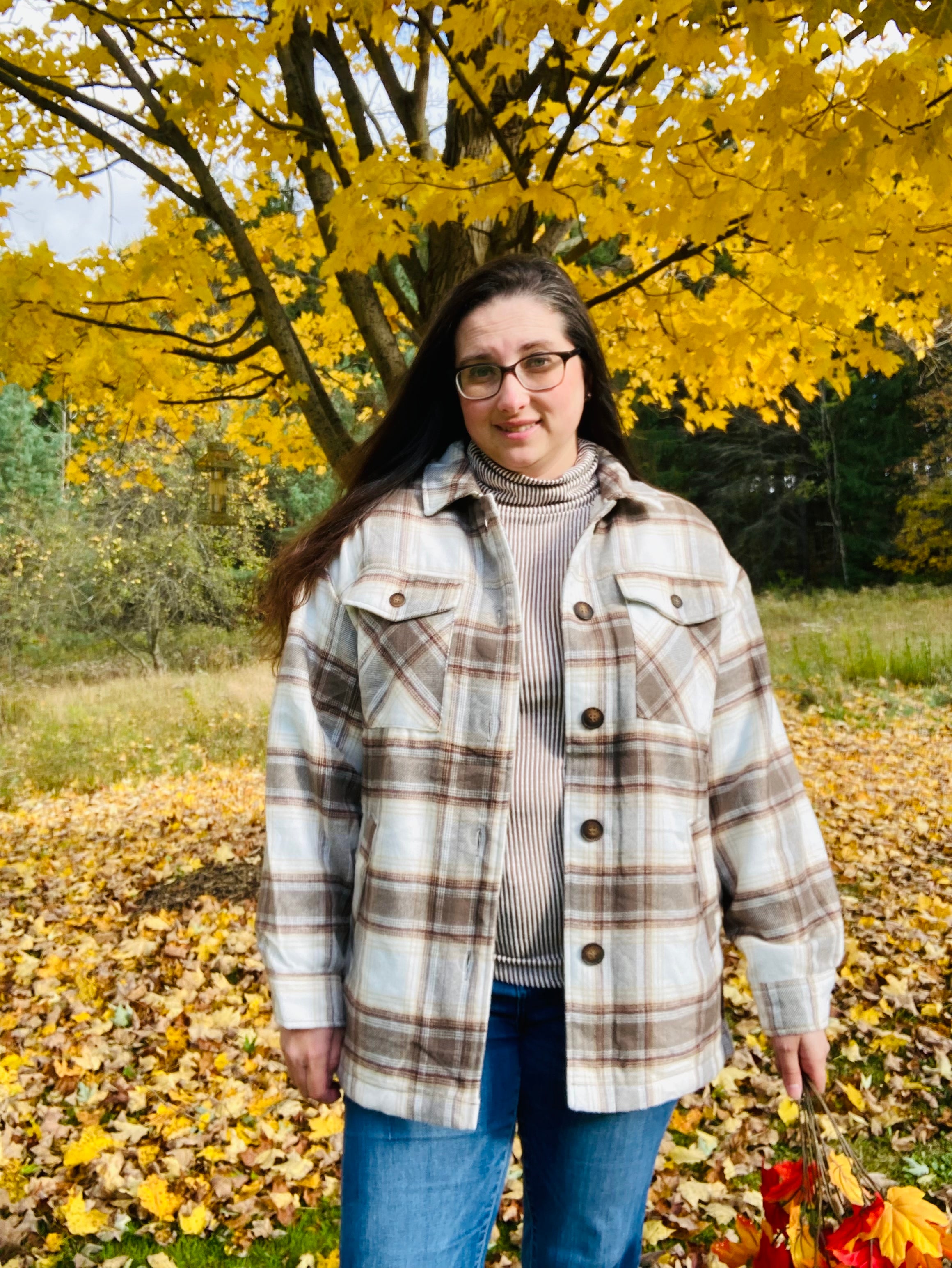 Button Up, Plaid Jacket