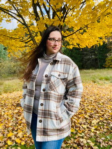 Button Up, Plaid Jacket