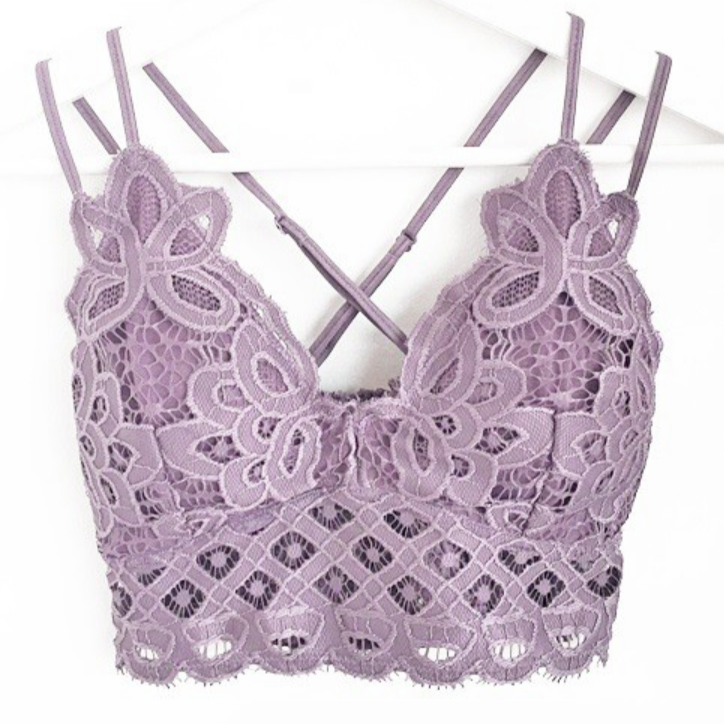 Purple Sky - Lace Bralette