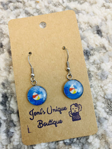 Beach Ball Earrings