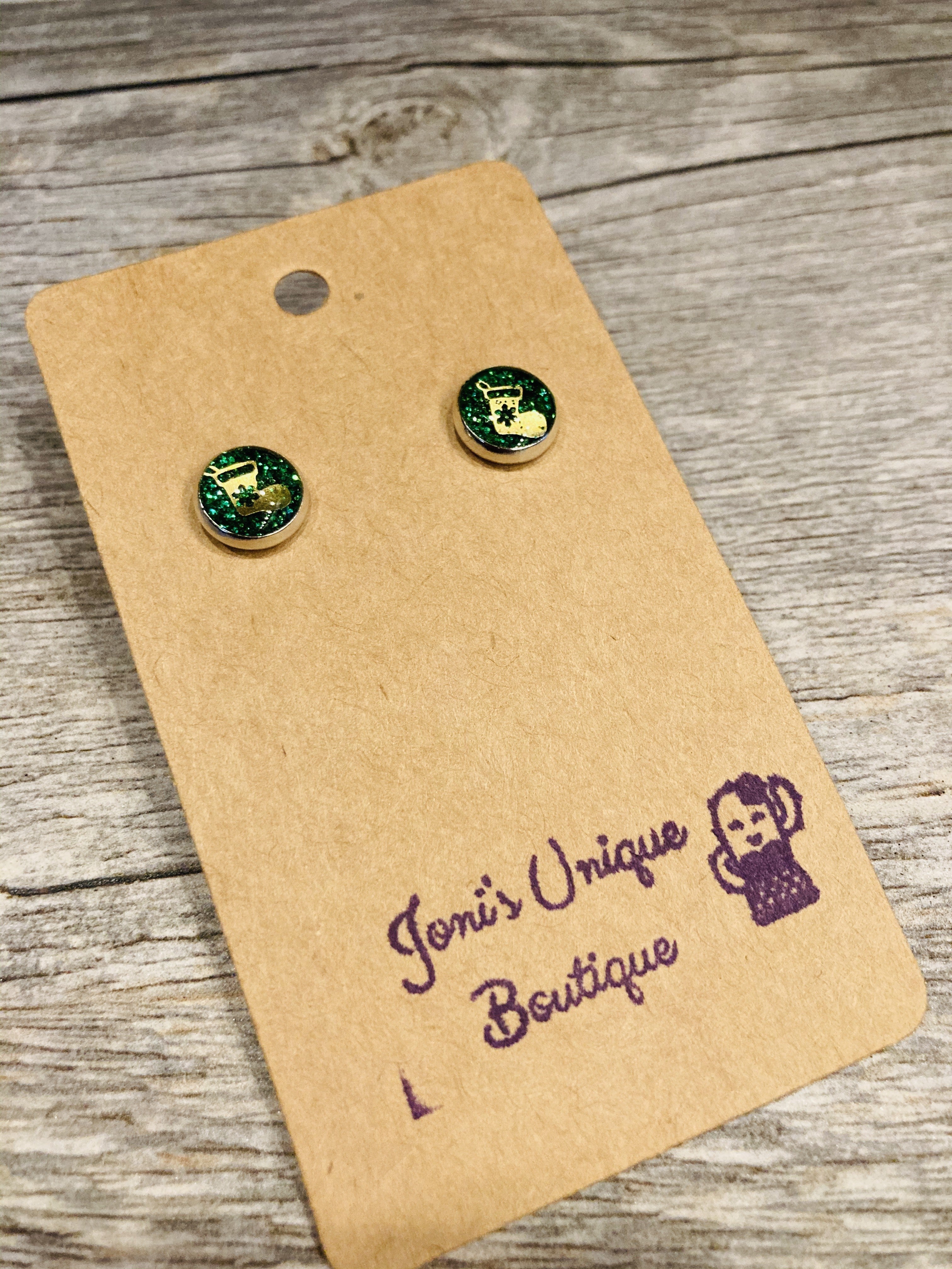 Gold Stocking Studs