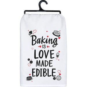 Baking is Love made Edible-Kitchen Towels